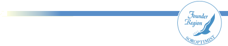 Soroptimist International Founder Region Emblem